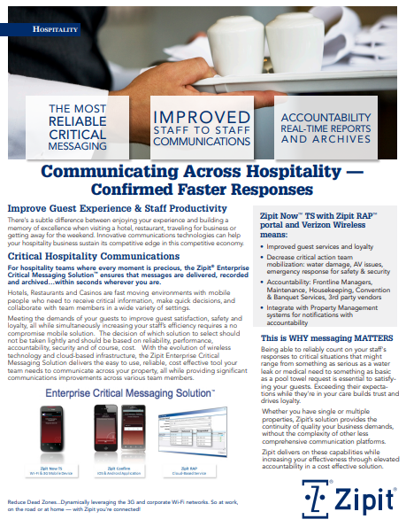 How to Improve Critical Hospitality Communication