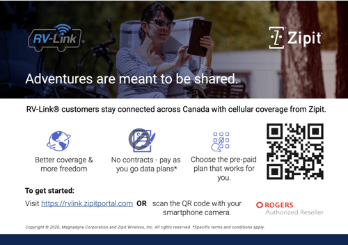 RV-Link Canada Data Service insert 2020-1