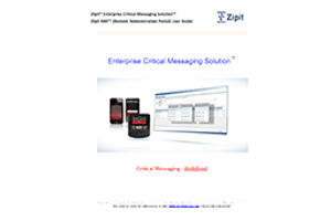 Zipit RAP User Guide thumbnail